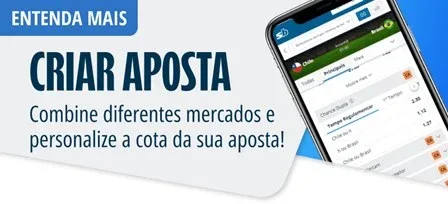 Banner explicativo do montador de apostas personalizadas